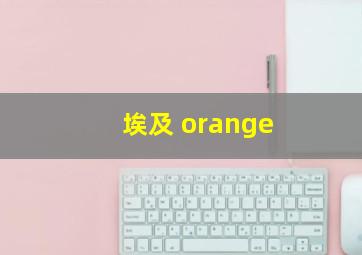 埃及 orange